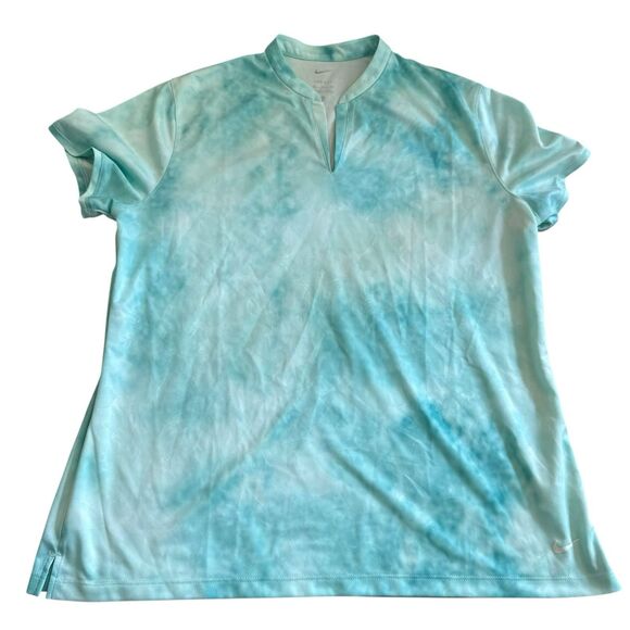Nike Women's Dri Fit Move To Zero Golf Polo Shirt Size Large - Picture 1 of 13
